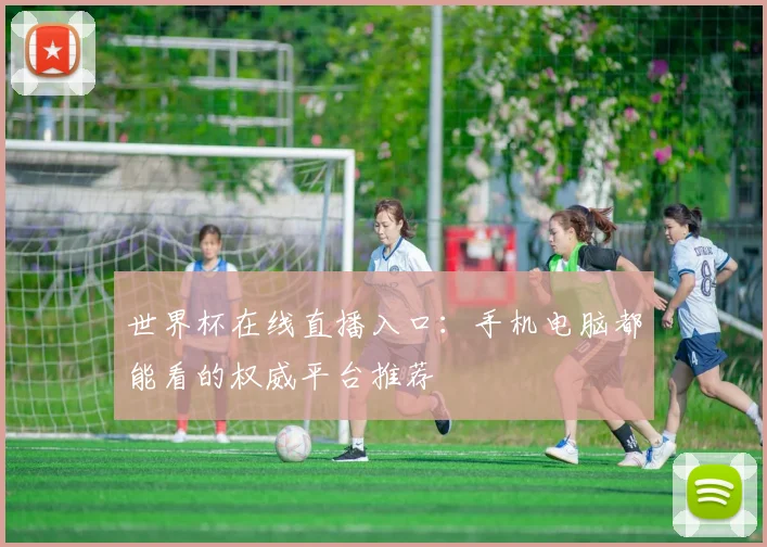 世界杯在线直播入口：手机电脑都能看的权威平台推荐
